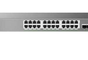 Grandstream GWN7803PL PRO Switch Administrable Capa L2++ - 24 ptos Gigabit + 2 SFP, PoE hasta 250W de salida, compatible con GWN Cloud