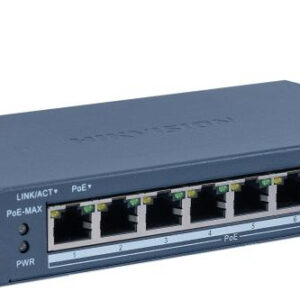 HIKVISION DS-3E1309P-EI/M - Switch PoE+ Monitoreable, 8 Puertos 10/100 Mbps PoE+