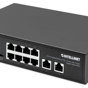 INTELLINET 561402 PoE Switch GB 8 ptos 120W