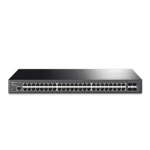 Switch L2 TP-LINK SG3452 - Negro, 48 + 4 SFP slots