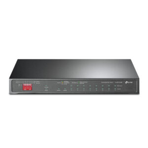 Switch de Escritorio TP-LINK TL-SG1210MP - Negro, 9 Puertos RJ45 - 1 Puerto SFP/RJ45