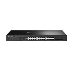 TP-LINK SG3428X-M2 Switch gestionable JetStream de 24 puertos 2.5GBASE-T L2+ con 4 puertos SFP+ 10GE