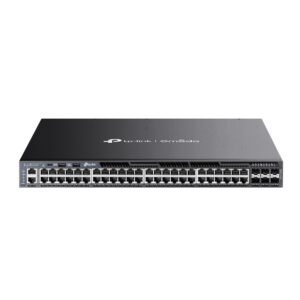 SG6654XHP Conmutador PoE+ administrado L3 apilable Gigabit de 48 puertos Omada con 6 ranuras 10G