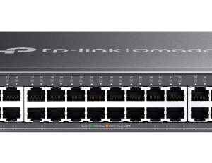 Switch TP-LINK SG5452X - Negro, 24 puertos