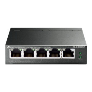 TP-LINK Switch Easy Smart (TL-SG105PE) 5 puertos RJ45 de 10/100/1000 Mbps