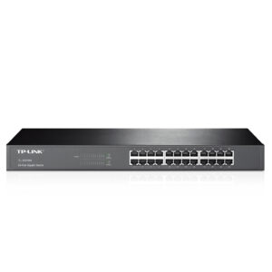 TL-SG1024 Switch TP-LINK - Negro, 10/100/1000 Mbps, 24ptos, Rack