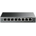 Switch TP-LINK TL-SG108PE - Negro, 15, 4 W, 8