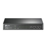 TP-LINK TL-SF1009P Switch de escritorio de 9 puertos a 10 / 100Mbps con 8 puertos PoE+