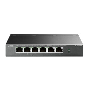TP-LINK TL-SF1006P Switch de escritorio de 6 puertos a 10/100 Mbps con 4 puertos PoE+
