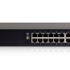 Switch UBIQUITI ES-24-250W - Negro, 24