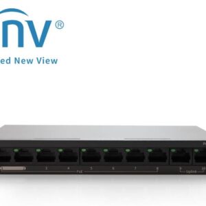 UNIVIEW Switch POE+ 10 Fast Ethernet NSW2020-10T-POE-IN / 88W Total / No Administrable