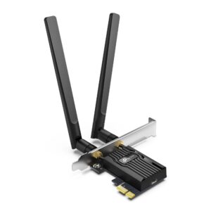 TP-LINK Adaptador wifi6 pcie bluetooth 5.2 Archer TX55E ax3000 con tecnología 1024-qam y gran alcance