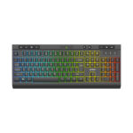 Teclado Alámbrico Led AUREAN PRO TA477G ACTECK Advanced Series