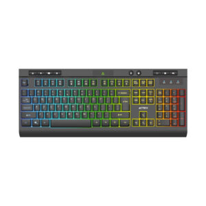 Teclado Alámbrico Led AUREAN PRO TA477G ACTECK Advanced Series