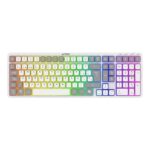 Teclado Inalámbrico RGB Techno PRO TI790 ACTECK Elite Series Iluminación RGB - Teclado Multidispositivo Inalámbrico, Dongle 2.4Mhz, Bluetooth, Cable 1.8m