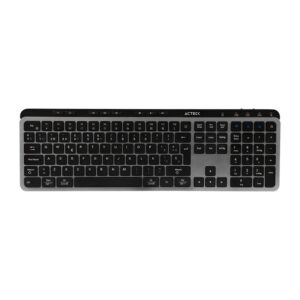 Teclado Inalámbrico 2.4hz Inspire Krea TI755 ACTECK Elite Series Teclado Inalámbrico Dongle 2.4Mhz - Rango 10m, Bluetooth 5.1, USB A- USB C, 3 Dispositivos