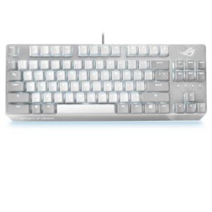 X806 STRIX SCOPE NX TKL Teclado Gamer ASUS ROG Strix Scope NX TKL X806 RGB - Teclado Mecánico, Alámbrico, Blanco