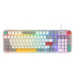 Teclado Gamer Alámbrico WARSTRIKE FROST KG500F Balam Rush