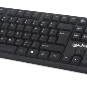 MANHATTAN 179324 Teclado MX USB Cableado 104 teclas