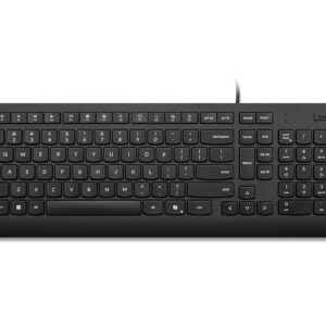 Teclado LENOVO con cable Essential (Negro) - LA Español 171 4Y41R64657 - Teclado ergonómico.