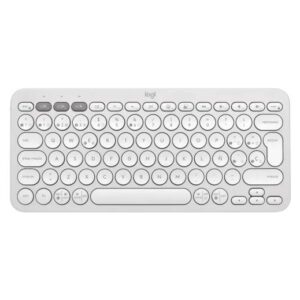 Teclado LOGITECH PEBBLE KEYS 2 K380s 920-011784. Teclado Bluetooth estilizado y minimalista con teclas personalizables