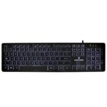 PERFECT CHOICE Teclado Alámbrico SLIM PC-201304 PERFECTCHOICE con iluminación blanca Backlight