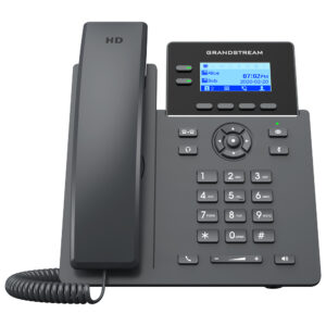Grandstream GRP2602W Teléfono IP de 2 líneas con 4 cuentas SIP - conferencia de 5 vías, iFi, Ethernet con Poe pero NO incluye su fuente de alimentación