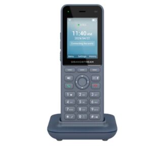 Grandstream WP826 Teléfono IP inalámbrico Wi-Fi6 - Portátil, 3 cuentas SIP, 3 líneas, Voz HD, Bluetooth integrado, Puerto USB tipo C