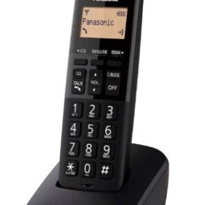 KX-TGB310MEB PANASONIC Telefono Inalambrico - Pantalla de 1.4, directorio de hasta 50 contactos, DECT, negro