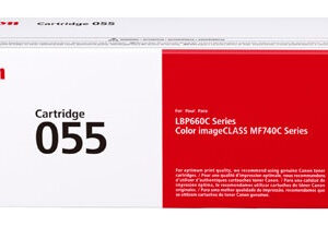 3016C001AA Toner CANON 055 BK - Laser, 1200 páginas, Negro, imageCLASS LBP664CDW, MF741CDW, MF743CDW