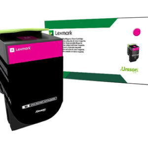 Toner MAGENTA LEXMARK 71B40M0. Capacidad 2 - 500 impresiones, compatible conCS/CX 317, 417, 517