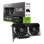 90YV0MH0-M0AA00 Tarjeta de Video ASUS DUAL-RTX5060TI-O16G GDDR7 16 GB