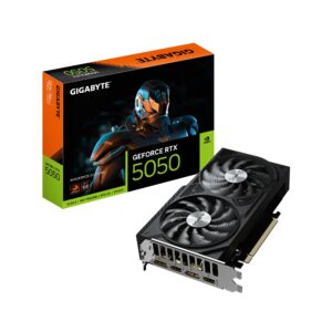 Tarjeta de video GIGABYTE GV-N5050WF2OCV2-8GD - rtx 5050, 8gb, 128 bits, gddr6, pci-e 5.0