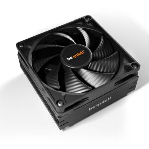 VENTILADOR Be Quiet! PURE ROCK LP BK034 El ventilador de alta calidad de 92 mm ofrece una refrigeración silenciosa y confiable con máx. 30 - 6dB(A)