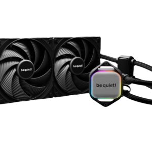 PURE LOOP 2 280MM ENFRIADOR Be Quiet! Pure Loop 2 FX 280 mm BW018 es una unidad de refrigeración por agua todo en uno silenciosa y de alto rendimiento - con iluminación ARGB
