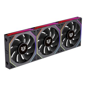 Kit 3 Ventiladores 120mm EOLOX LINK-R EXL95R Balam Rush Legend Series
