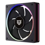 BR942225 Ventilador de 120mm Balam Rush Eolox Bora-R EXB85R Velocidad: 600-1600 Rpm Flujo de aire: 48 CFM - Ruido: 28 dB, 7 Aspas (Inversas), Iluminacion ARGB