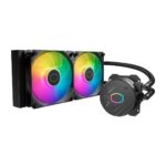 Enfriamiento Liquido COOLER MASTER Masterliquid 240 Core II ARGB(MLW-D24M-A18PA-R1) - ARGB Socket Intel LGA 1851/1700/1200/1151/1150/1155/1156 AMD AM5/AM4