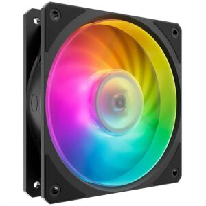 Ventilador COOLER MASTER Mobius 120P - RGB, 120mm, 2400RPM (MFZ-M2DN-24NP2-R1)