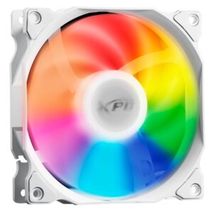 Ventilador XPG VENTO 120 ARGB. 120mm - con Iluminación ARGB. BLANCO. VENTO120ARGB-WHCWW