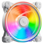 HURRICANE120ARGBPWM-WHCWW Ventilador XPG HURRICANE 120 ARGB PWM - Blanco, Ventilador, 18, 17 dB, 2000 RPM