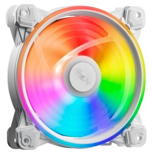 HURRICANE120ARGBPWM-WHCWW Ventilador XPG HURRICANE 120 ARGB PWM - Blanco, Ventilador, 18, 17 dB, 2000 RPM