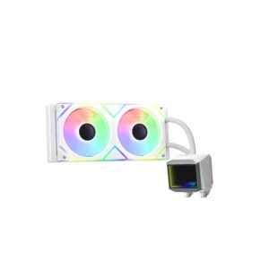 Enfriador liquido XPG LEVANTE II 240. Ventiladores ARGB de 120 mm. Compatible: Intel LGA…
