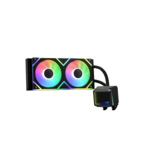 Enfriador liquido XPG LEVANTE II 240. Ventiladores ARGB de 120 mm. Compatible: Intel LGA…