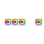 HURRICANEMAG120ARGBPWM4C-WHCWW Ventilador XPG HURRICANE MAG 120 ARGB PWM (Pulse Width Modulation). 4 VENTILADORES 120mm. Con Iluminacion ARGB. BLANCO
