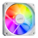 VENTO 120 ARGB PWM Ventilador XPG VENTO R 120 ARGB PWM (Pulse Width Modulation). Dimensiones 120 x 120 x 25mm. Iluminación ARGB. BLANCO VENTOR120ARGBPWM-WHCWW