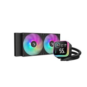 Enfriamiento Liquido DeepCool LQ240 ARGB - 600-2400 RPM Negro R-LQ240-BKLSMW-G-1