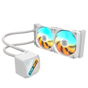 GME 240I Enfriamento liquido GIGABYTE gme 240 - 2200 rpm, 2ventiladores de 120mm, blanco, para intel y amd