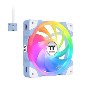CL-F183-PL12BU-A Ventilador SWAFAN EX12 ARGB Sync Hydrangea Blue THERMALTAKE (paquete de 3 ventiladores) - aspas intercambiables