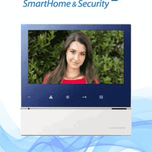 COMMAX CDV70H2 - Monitor para Videportero Analógico con Pantalla de 7" Soporta 2 Frentes de Calle y un Interfón